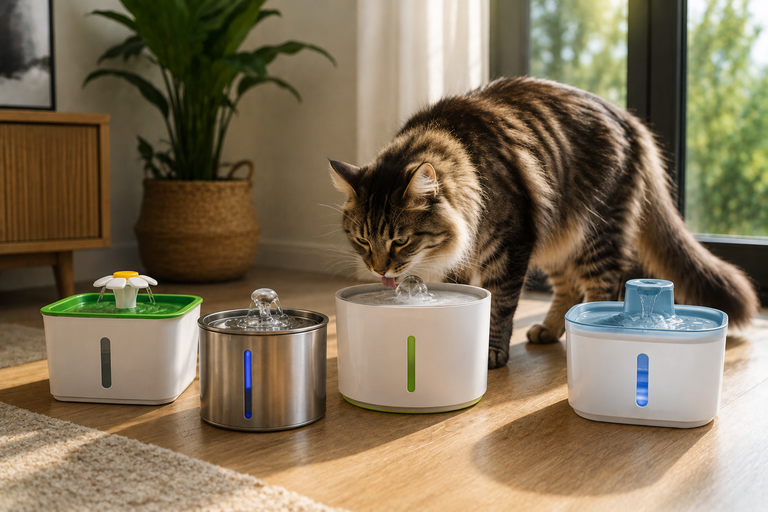 Beste Drinkfontein voor Katten: Top 4 Vergeleken
