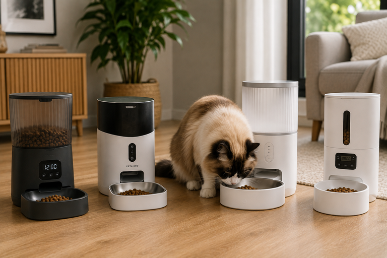 Automatische Voerbakken voor Katten: de Beste Automatische Voerbak Vergeleken